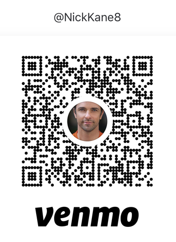 Scan to pay NickKane8 on Venmo